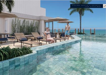 Apartamento tipo Flat à Venda no bairro Cabo Branco em João Pessoa