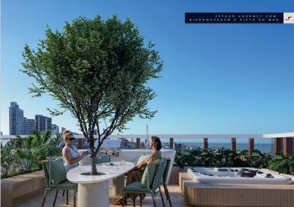 Apartamento tipo Flat à Venda no bairro Cabo Branco em João Pessoa