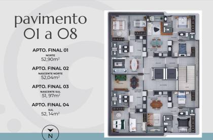 Apartamento à Venda com 2 quartos 1 suítes no bairro Tambauzinho em João Pessoa