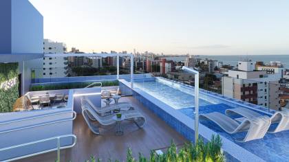 Apartamento à Venda com 2 quartos 1 suítes no bairro Manaíra em João Pessoa