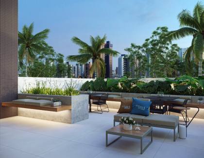 Apartamento à Venda com 2 quartos 1 suítes no bairro Manaíra em João Pessoa