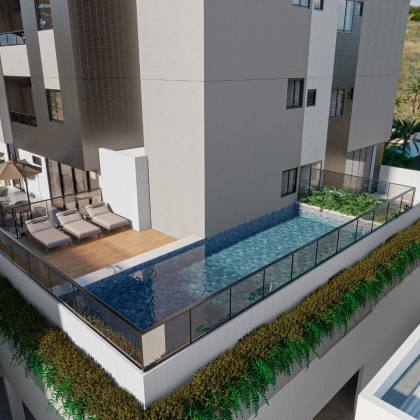 Flat à Venda com 1 quartos no bairro Bessa em João Pessoa