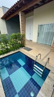 Casa à Venda, com Piscina e Churrasqueira, FINANCIÁVEL no Condomínio Portal do Lago – Itabaiana/SE