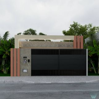 Casa em construção no Bairro Marianga