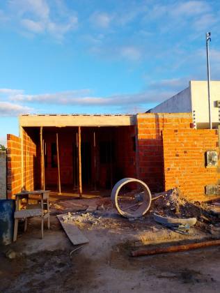 Casa em Construção no Bairro Oscar Niemeyer - Itabaiana/SE