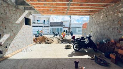 Imóvel em Construção no bairro Anísio Amâncio - Itabaiana/SE