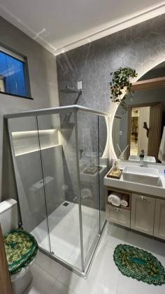 Casa moderna com churrasqueira e planejados – Próxima a PizzaNella