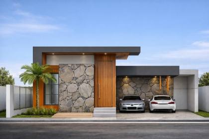 Casa de Alto Padrão no Comdominio Vila Lobos - Casa na Planta