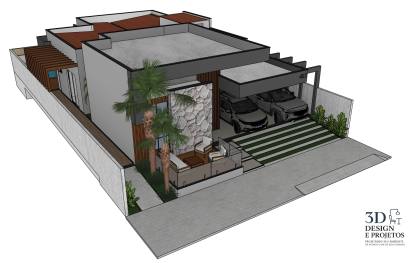 Casa de Alto Padrão no Comdominio Vila Lobos - Casa na Planta