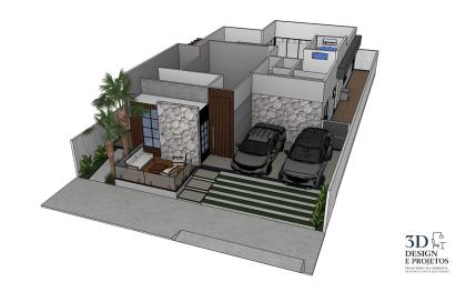 Casa de Alto Padrão no Comdominio Vila Lobos - Casa na Planta