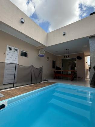 Casa com piscina e área gourmet no Le Corbusier – Financiável