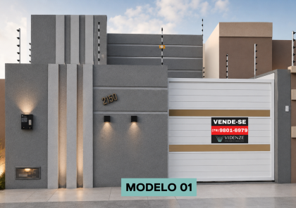 Casa modelo 01 NA PLANTA à venda FINANCIÁVEL no bairro Anízio Amâncio de Oliveira em Itabaiana