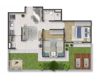 Apartamento Minha Casa Minha Vida em Jaguariuna