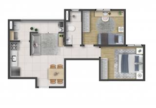 Apartamento Minha Casa Minha Vida em Jaguariuna