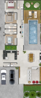Casa em condominio no bairro Souza