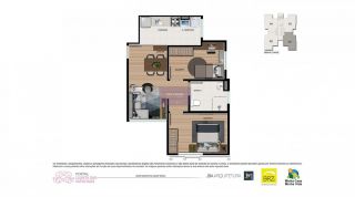 Apartamento no bairro Jardim São Bento