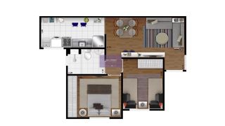 Apartamento no bairro Jardim Bom Sucesso