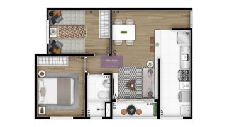 Apartamento no bairro Jardim São Vicente