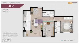 Apartamento no bairro Mansões Santo Antônio