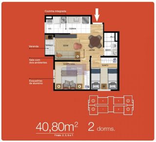 Apartamento no bairro Jardim Ipaussurama