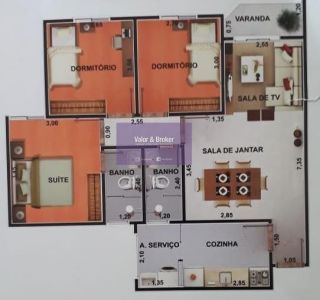 Apartamento no bairro Jardim dos Calegaris