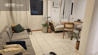 Apto no residencial Pátio semi-mobiliado com sala ampliada