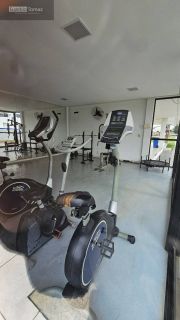 Apto no residencial Pátio semi-mobiliado com sala ampliada