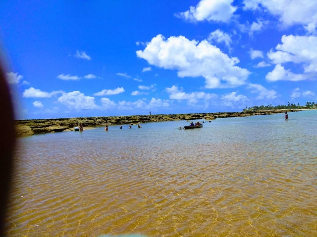 Terreno pé na areia em sonho verde