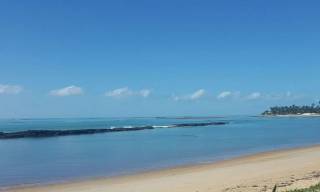Terreno pé na areia em sonho verde