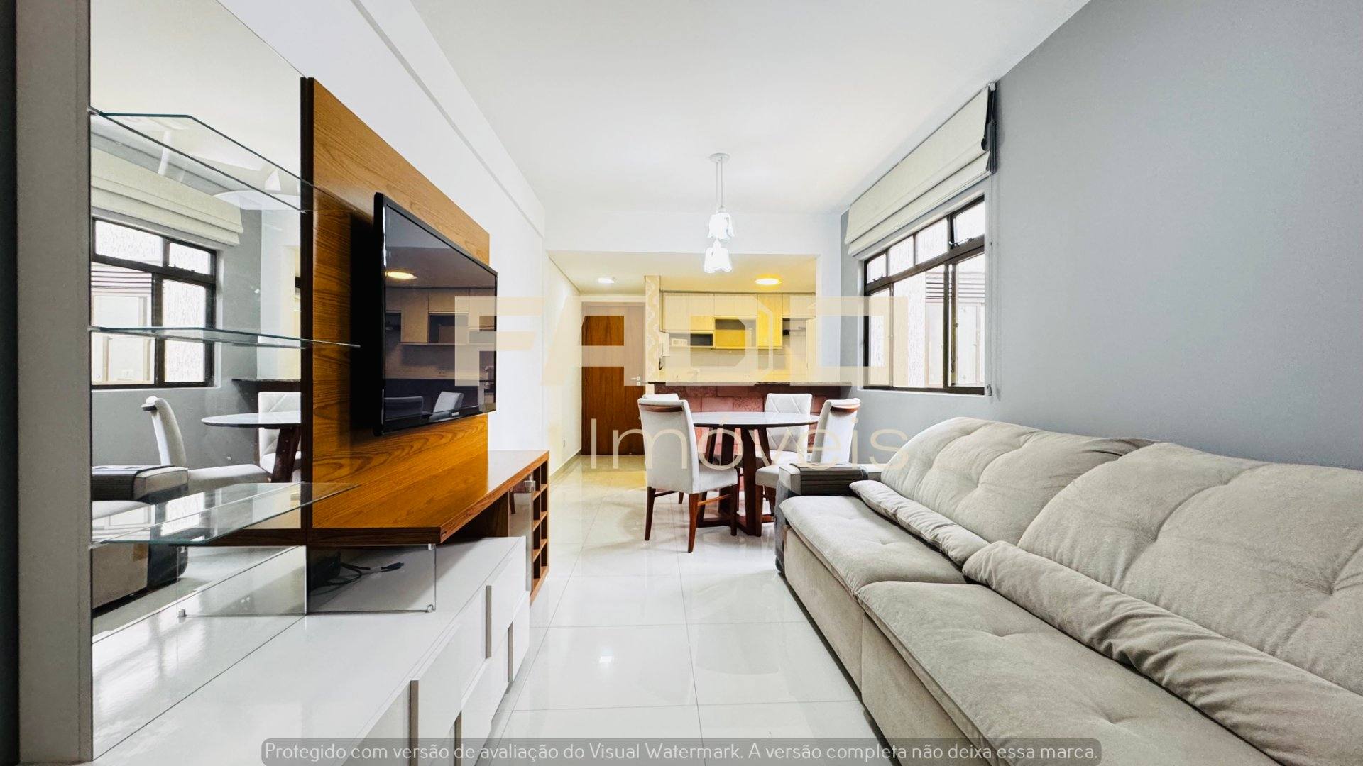 Apartamento Mobiliado Alugar com 2 Vagas em São José dos Pinhais R$ 2.300,00 - Conforto e Praticidade!