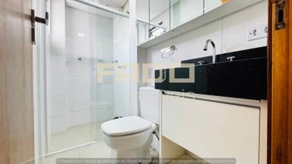 Apartamento mobiliado 2 quartos com 2 vagas à venda – Parque da Fonte – São José dos Pinhais – R$ 315 mil