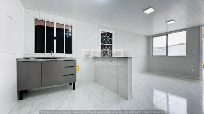 Casa tipo quitinete com churrasqueira no Boqueirão – Curitiba/PR – R$ 1.566 - Vaga inclusa