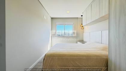 Apartamento Cobertura mobiliada à venda no Santa Cândida, Curitiba — 3 quartos, 2 suítes e vista livre - R$ 699.000