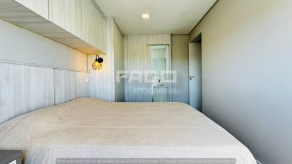 Apartamento Cobertura mobiliada à venda no Santa Cândida, Curitiba — 3 quartos, 2 suítes e vista livre - R$ 699.000