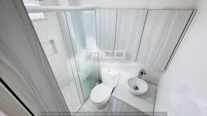 Apartamento Cobertura mobiliada à venda no Santa Cândida, Curitiba — 3 quartos, 2 suítes e vista livre - R$ 699.000