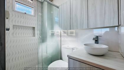 Apartamento Cobertura mobiliada à venda no Santa Cândida, Curitiba — 3 quartos, 2 suítes e vista livre - R$ 699.000