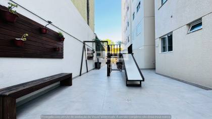 Apartamento Cobertura mobiliada à venda no Santa Cândida, Curitiba — 3 quartos, 2 suítes e vista livre - R$ 699.000