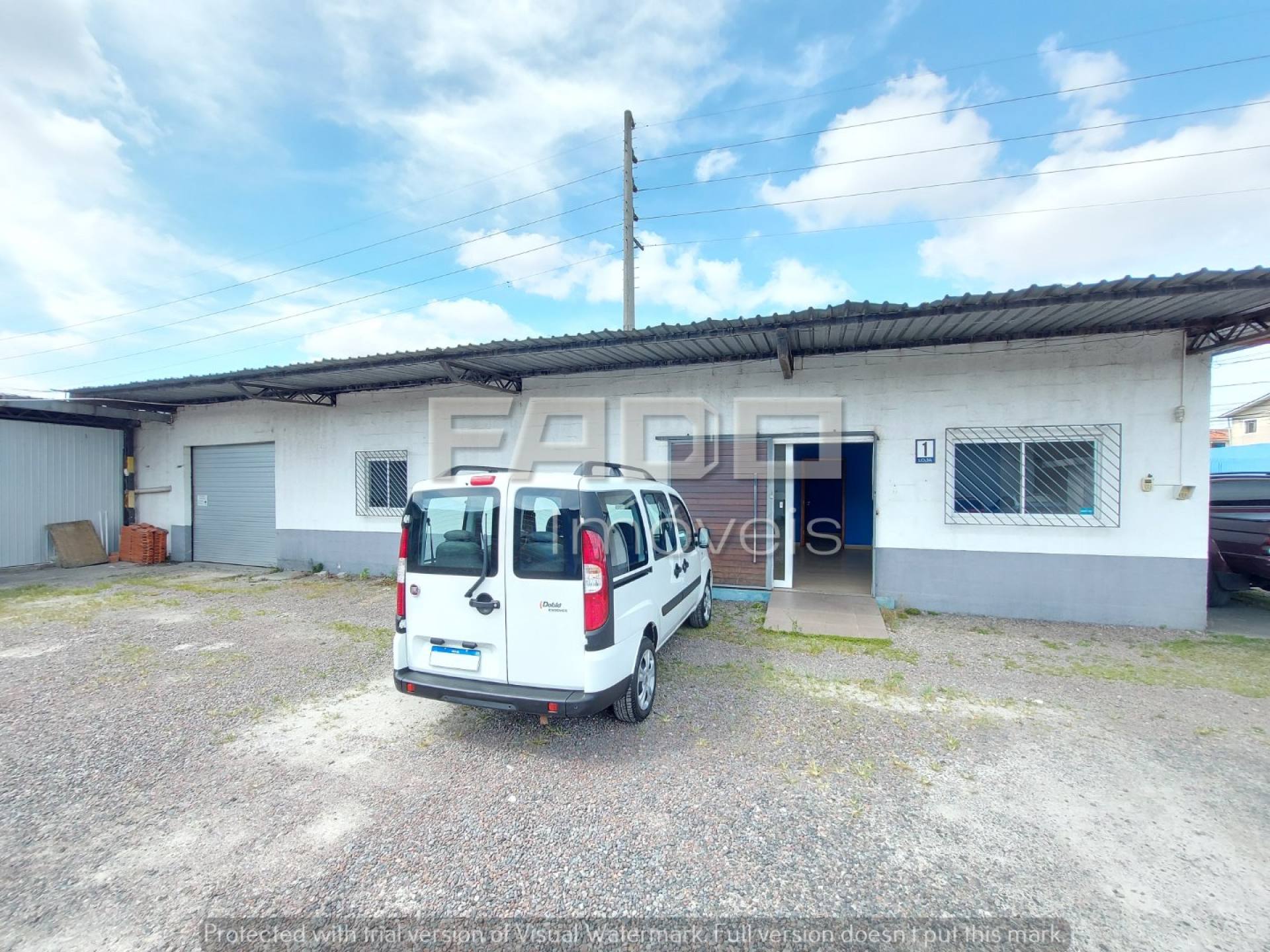 Barracão para alugar, 215 m² por R$ 3.500,00/mês - Guaíra - Curitiba/PR