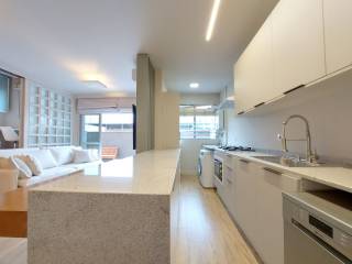Lindo apartamento mobiliado com 1 quarto para vender, 72 m² por R$ 600.000,00 - Mercês - Curitiba/PR