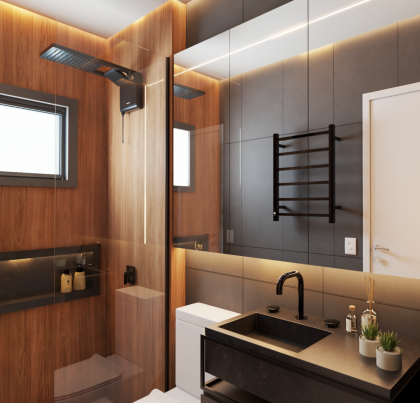 Apartamento Para Vender com 1 quartos no bairro Alto da XV em Curitiba