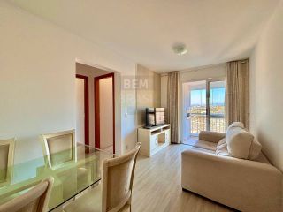 Apartamento Moderno e Mobiliado no Coração do Água Verde - Ed. Magno 2 Quartos (1 Suíte) 2 Vagas