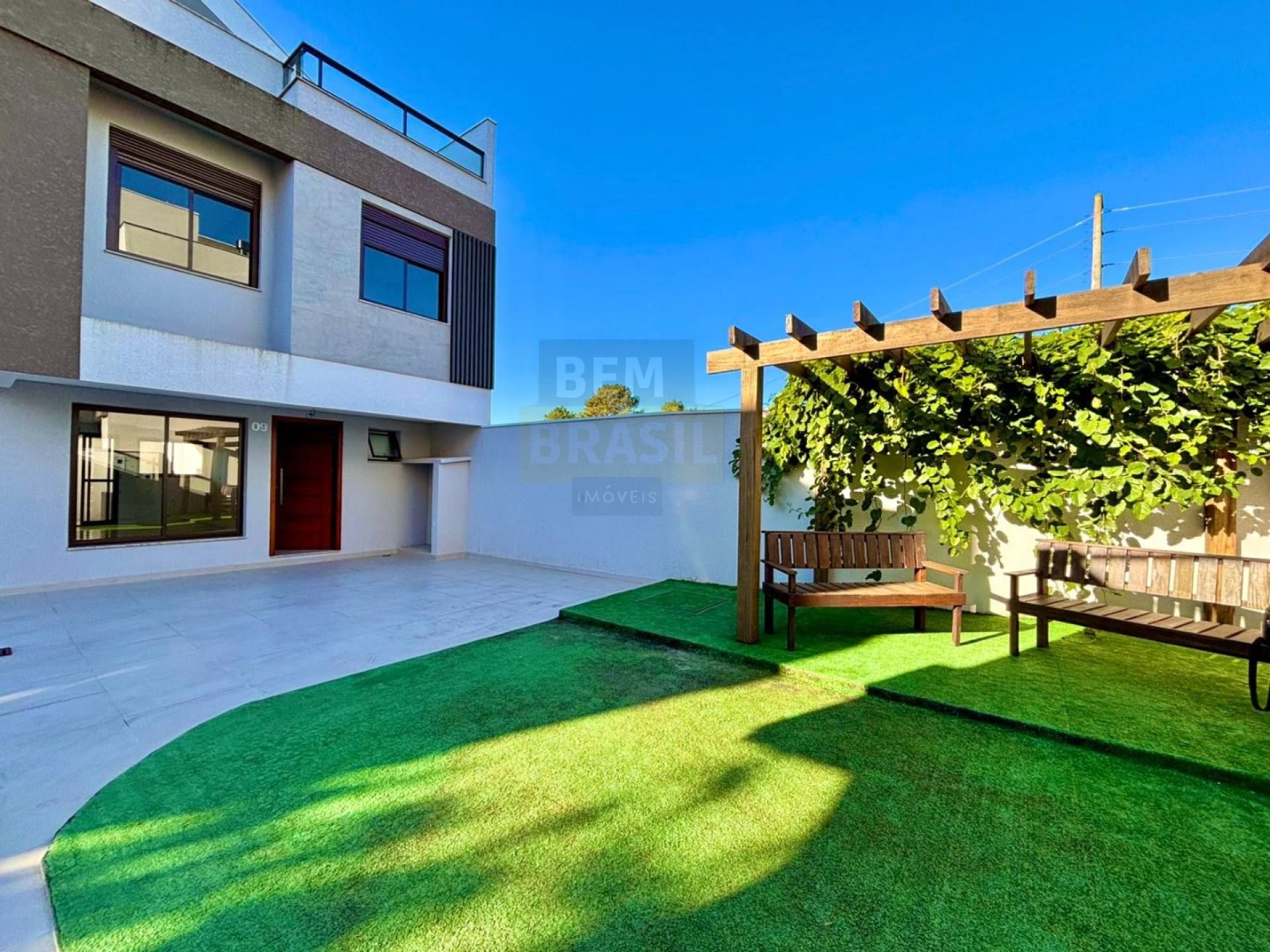 Sobrado a Venda, Condomínio Giardino Ópera: Alto padrão, Vista Ópera de Arame e Conectado à Natureza no São Lourenço - Curitiba/PR