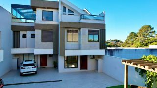 Sobrado a Venda, Condomínio Giardino Ópera: Alto padrão, Vista Ópera de Arame e Conectado à Natureza no São Lourenço - Curitiba/PR