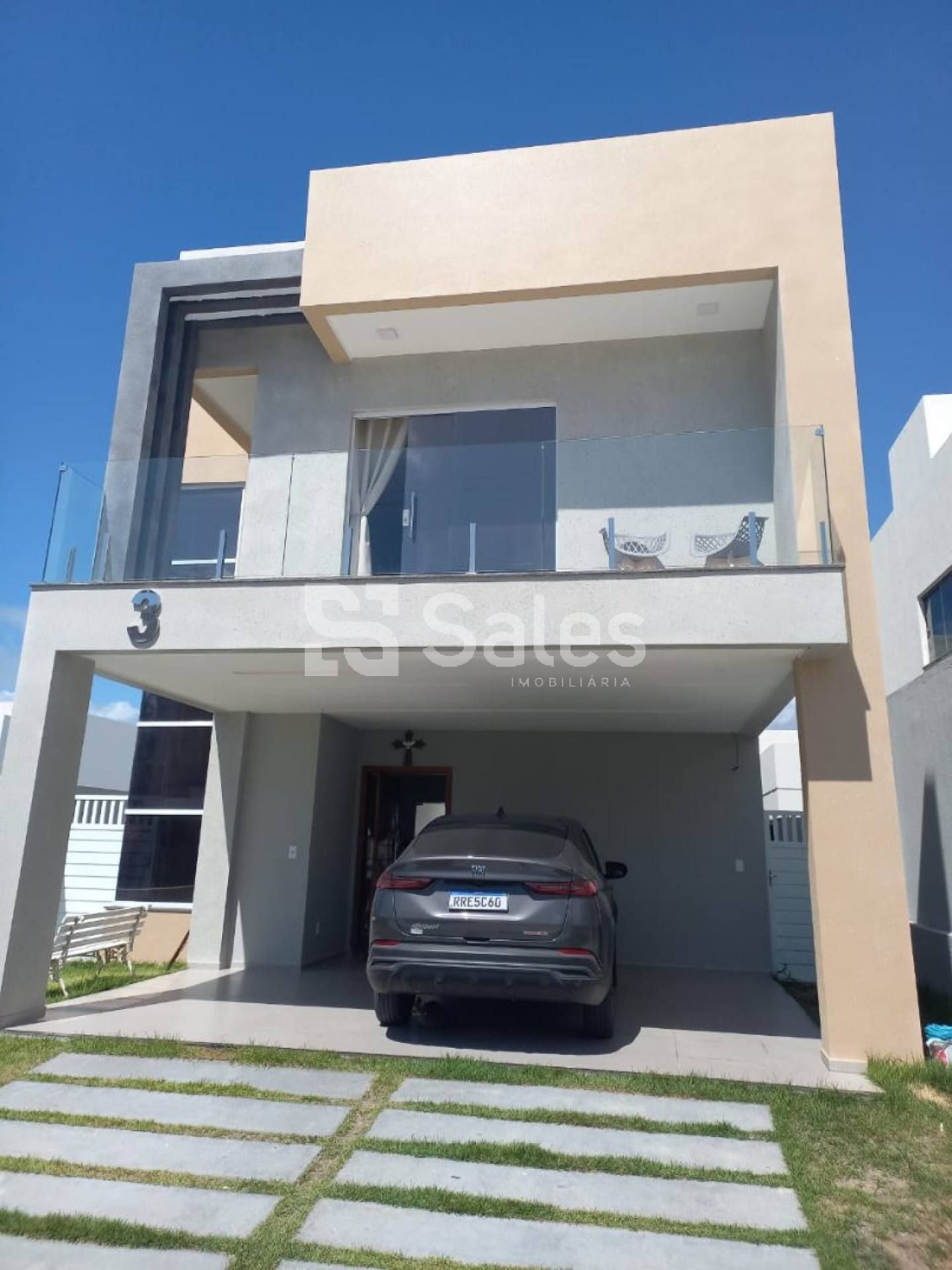 Casa 5/4 no Sol e Praia Residencial - Barra dos Coqueiros