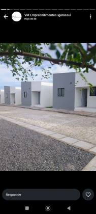 Casas com 2 Quartos no Condomínio Fechado em Igarassu