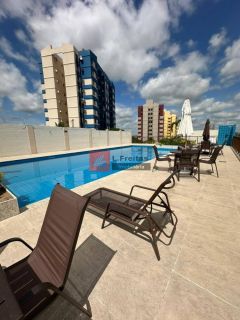 Apartamento com varanda e suíte no Muchila para locação