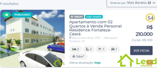 Apartamento 02 Quartos Personal Residence Fortaleza - Ceará