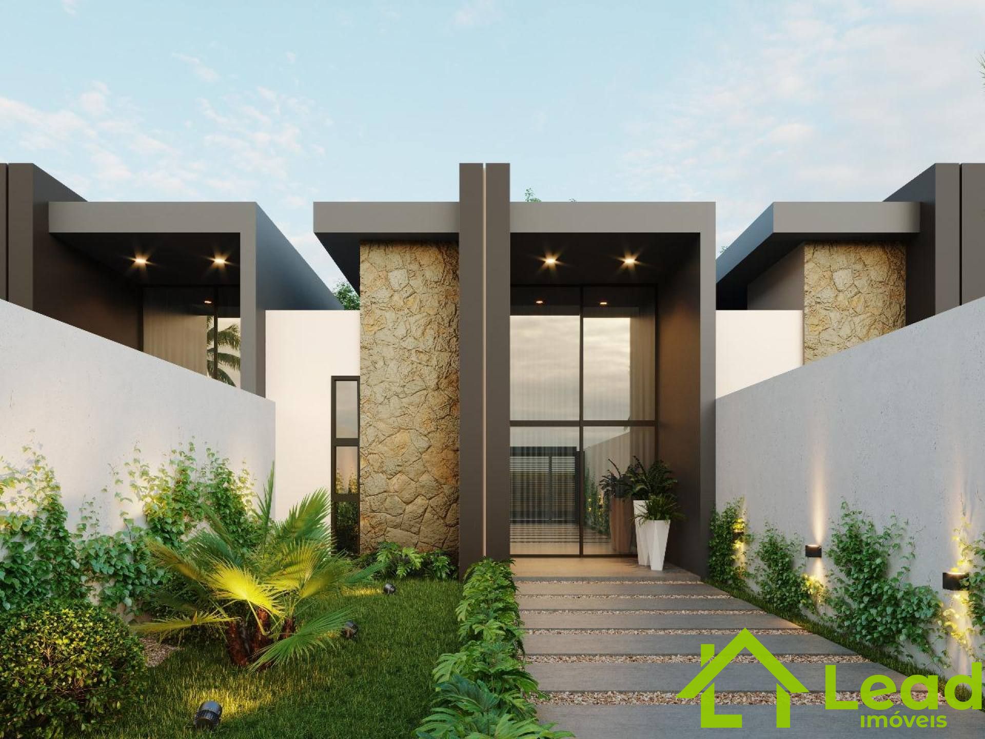 Casa Plana no Eusébio com 03 Quartos á Venda - Ceará