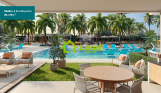 Apartamento com 2 Quartos à Venda em Aquiraz no Beach Class Porto das Dunas – CE