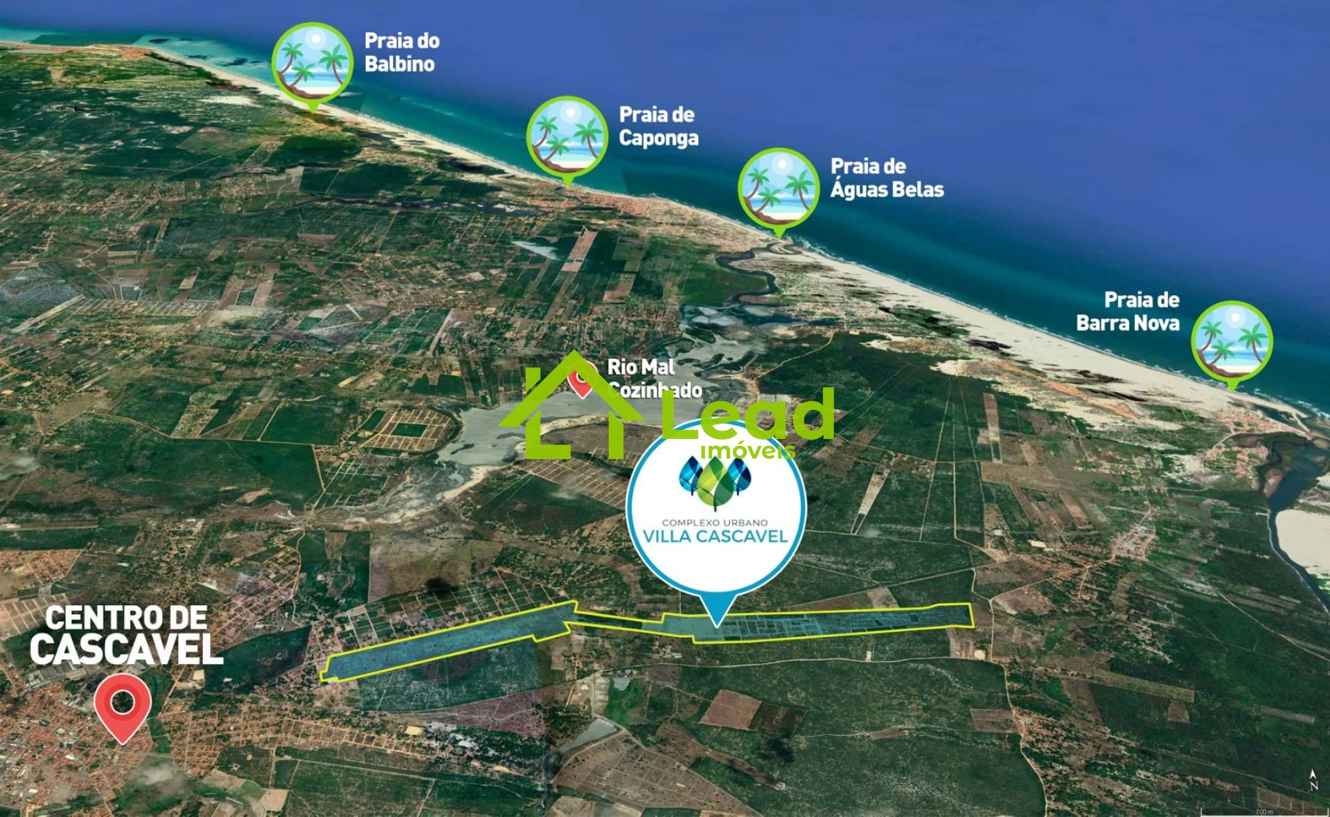 Lotes a Venda no Villa Cascavel Ecopark- Ceará